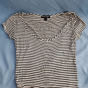 Striped crop top